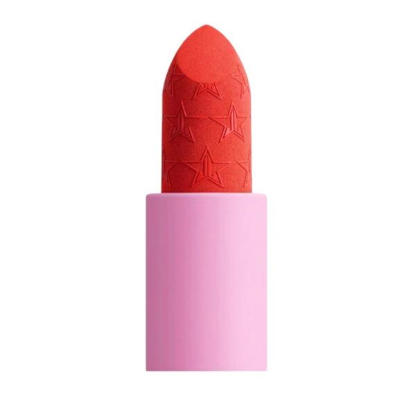 JEFFREE STAR COSMETICS NIB VELVET TRAP Lipstick PRICK Bright Coral Orange - Picture 3 of 14
